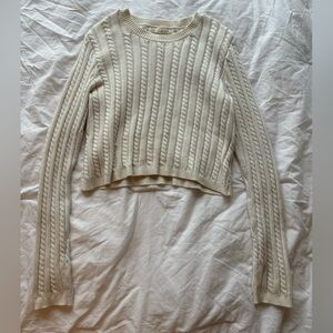 LA Hearts Sweater Off White Small